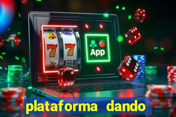 plataforma dando bonus de cadastro